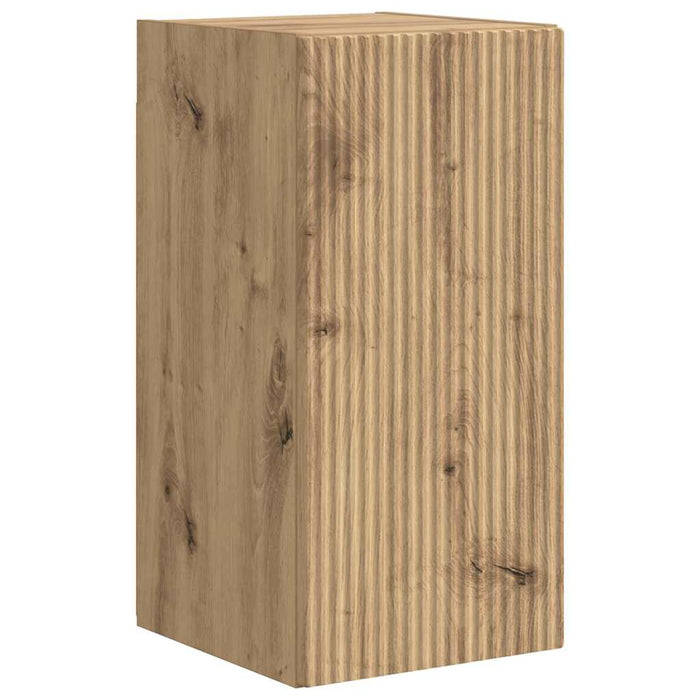 Dulap TV de perete 2 pcs Stejar artizanal 30 x 31 x 60 cm - WALTI WALTI