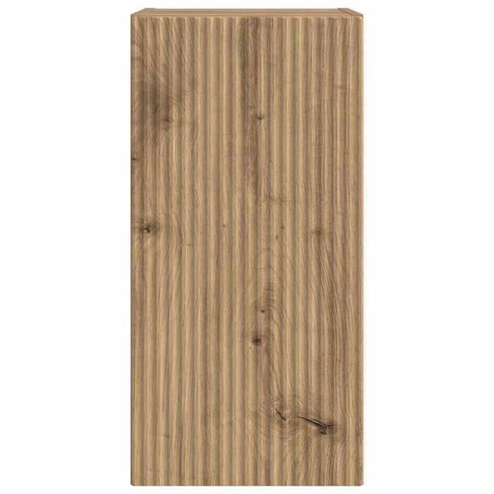 Dulap TV de perete 2 pcs Stejar artizanal 30 x 31 x 60 cm - WALTI WALTI