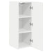 Dulap TV de perete Pe perete Alb 30 x 31 x 80 cm Lemn compozit - WALTI WALTI