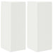 Dulap TV de perete 2 pcs Alb 30 x 31 x 80 cm Lemn compozit - WALTI WALTI