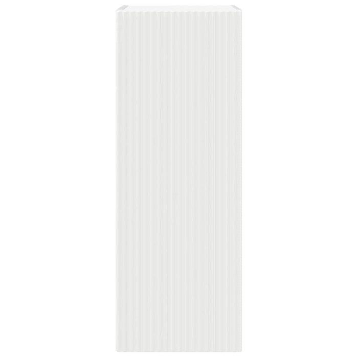 Dulap TV de perete 2 pcs Alb 30 x 31 x 80 cm Lemn compozit - WALTI WALTI