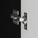 Dulap TV de perete 2 pcs Negru 30 x 31 x 80 cm Lemn compozit - WALTI WALTI