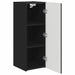 Dulap TV de perete 2 pcs Negru 30 x 31 x 80 cm Lemn compozit - WALTI WALTI