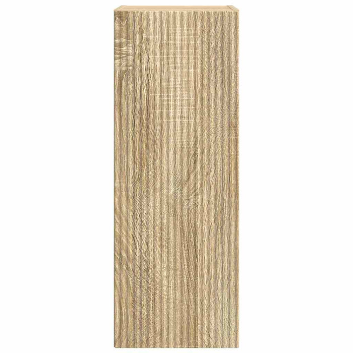 Dulap TV de perete 2 pcs Sonoma 30 x 31 x 80 cm Lemn compozit - WALTI WALTI