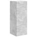 Dulap TV de perete 2 pcs Beton 30 x 31 x 80 cm Lemn compozit - WALTI WALTI