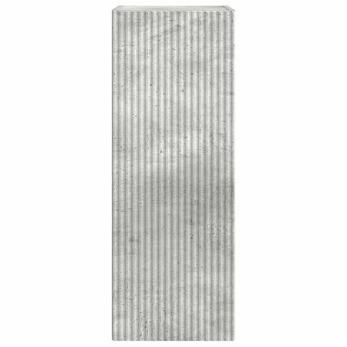 Dulap TV de perete 2 pcs Beton 30 x 31 x 80 cm Lemn compozit - WALTI WALTI