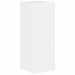 Dulap TV de perete Alb Lucios 30 x 31 x 80 cm Lemn compozit - WALTI WALTI