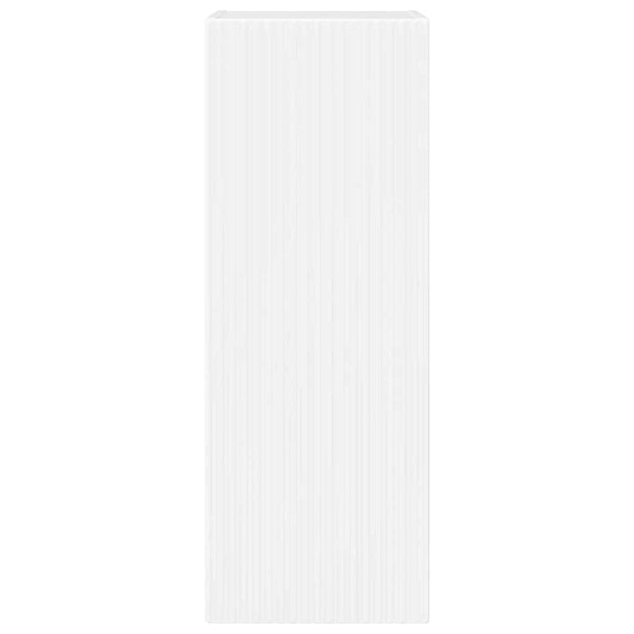 Dulap TV de perete Pe perete 2 pcs Alb Lucios 30 x 31 x 80 cm - WALTI WALTI