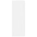Dulap TV de perete Pe perete 2 pcs Alb Lucios 30 x 31 x 80 cm - WALTI WALTI