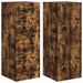 Dulap TV de perete 2 pcs Stejar fumuriu 30 x 31 x 80 cm - WALTI WALTI