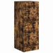 Dulap TV de perete 2 pcs Stejar fumuriu 30 x 31 x 80 cm - WALTI WALTI