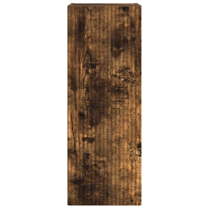 Dulap TV de perete 2 pcs Stejar fumuriu 30 x 31 x 80 cm - WALTI WALTI