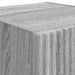 Dulap TV de perete Gri Sonoma 30 x 31 x 80 cm Lemn compozit - WALTI WALTI