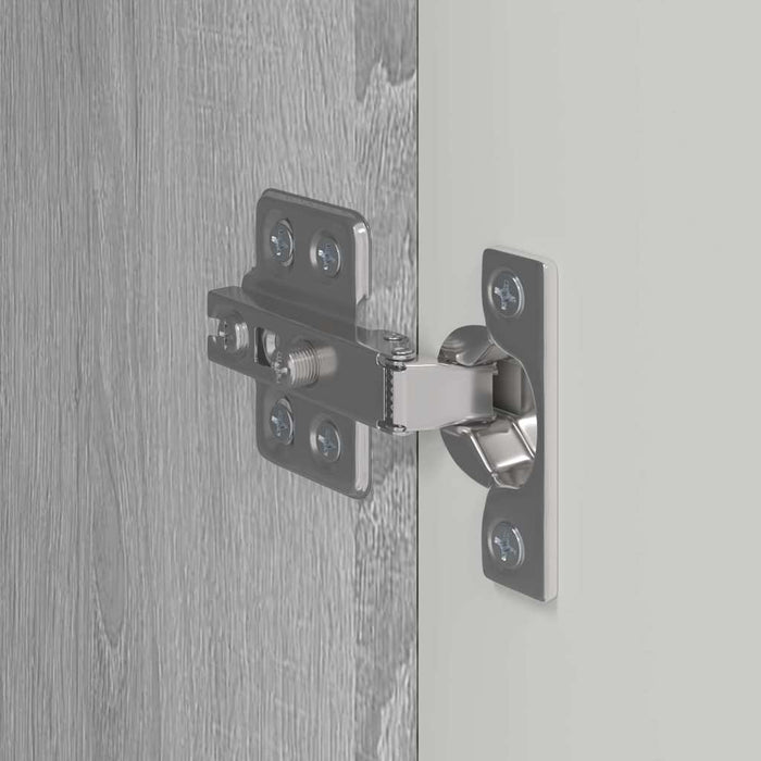 Dulap TV de perete Gri Sonoma 30 x 31 x 80 cm Lemn compozit - WALTI WALTI
