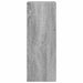 Dulap TV de perete Gri Sonoma 30 x 31 x 80 cm Lemn compozit - WALTI WALTI