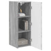 Dulap TV de perete Gri Sonoma 30 x 31 x 80 cm Lemn compozit - WALTI WALTI