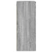 Dulap TV de perete Gri Sonoma 30 x 31 x 80 cm Lemn compozit - WALTI WALTI
