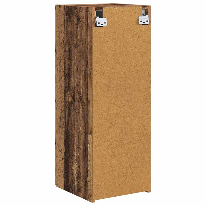 Dulap TV de perete Lemn Vechi 30 x 31 x 80 cm Lemn compozit - WALTI WALTI