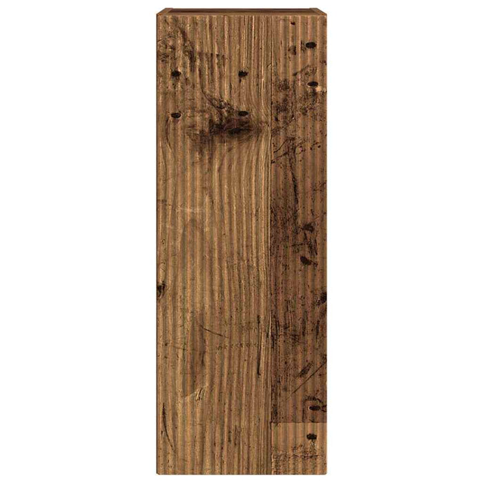 Dulap TV de perete Lemn Vechi 30 x 31 x 80 cm Lemn compozit - WALTI WALTI