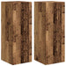 Dulap TV de perete Pe perete 2 pcs Lemn Vechi 30 x 31 x 80 cm - WALTI WALTI