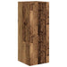 Dulap TV de perete Pe perete 2 pcs Lemn Vechi 30 x 31 x 80 cm - WALTI WALTI