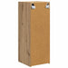 Dulap TV de perete Pe perete Stejar artizanal 30 x 31 x 80 cm - WALTI WALTI