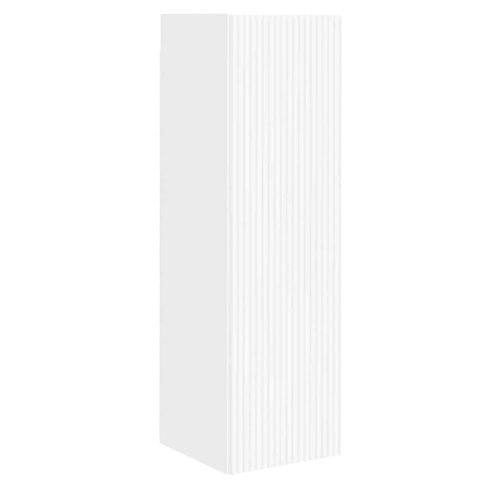 Dulap TV de perete Pe perete Alb 30 x 31 x 100 cm Lemn compozit - WALTI WALTI