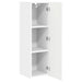 Dulap TV de perete 2 pcs Alb 30 x 31 x 100 cm Lemn compozit - WALTI WALTI