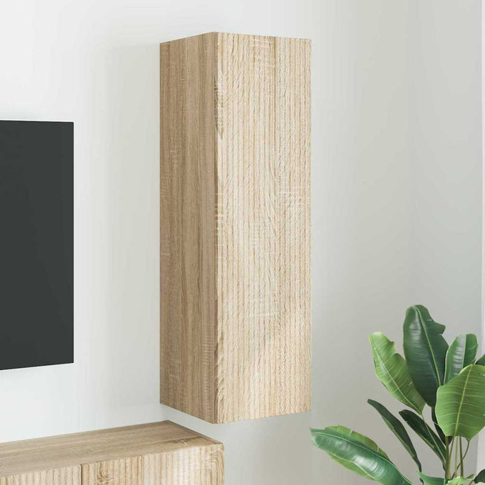 Dulap TV de perete Sonoma 30 x 31 x 100 cm Lemn compozit - WALTI WALTI