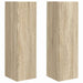 Dulap TV de perete 2 pcs Sonoma 30 x 31 x 100 cm Lemn compozit - WALTI WALTI