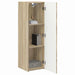 Dulap TV de perete 2 pcs Sonoma 30 x 31 x 100 cm Lemn compozit - WALTI WALTI