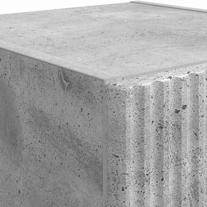 Dulap TV de perete Beton 30 x 31 x 100 cm Lemn compozit - WALTI WALTI