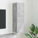 Dulap TV de perete Beton 30 x 31 x 100 cm Lemn compozit - WALTI WALTI
