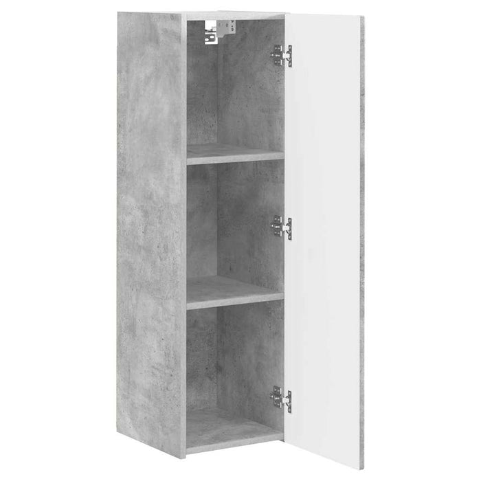 Dulap TV de perete Beton 30 x 31 x 100 cm Lemn compozit - WALTI WALTI