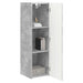 Dulap TV de perete 2 pcs Beton 30 x 31 x 100 cm Lemn compozit - WALTI WALTI
