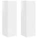 Dulap TV de perete Pe perete 2 pcs Alb Lucios 30 x 31 x 100 cm - WALTI WALTI