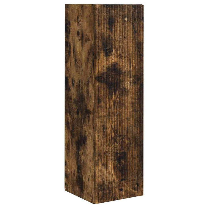 Dulap TV de perete 2 pcs Stejar fumuriu 30 x 31 x 100 cm - WALTI WALTI