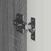 Dulap TV de perete Gri Sonoma 30 x 31 x 100 cm Lemn compozit - WALTI WALTI