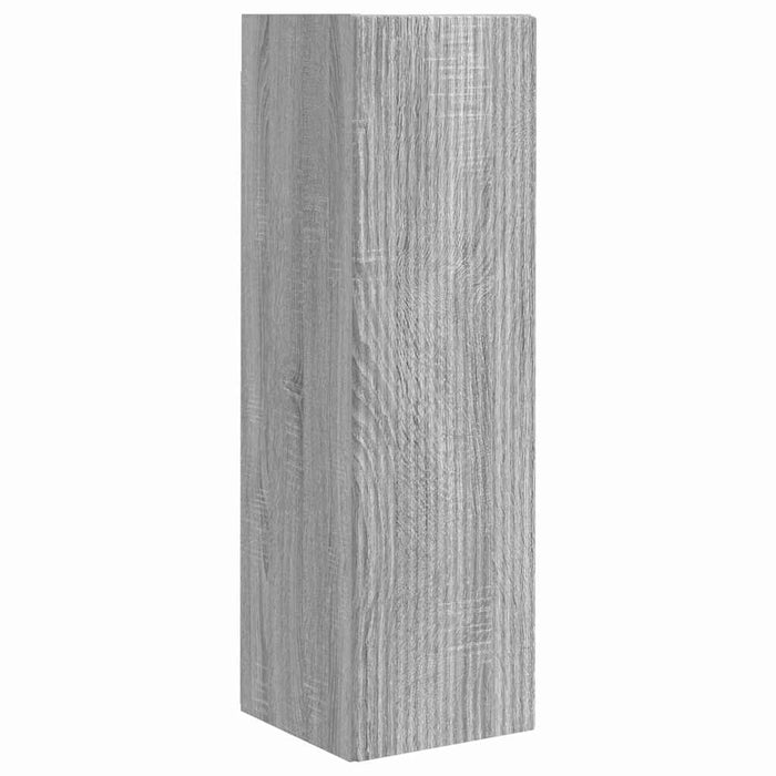 Dulap TV de perete Gri Sonoma 30 x 31 x 100 cm Lemn compozit - WALTI WALTI
