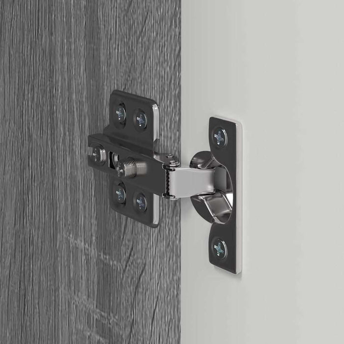 Dulap TV de perete Pe perete 2 pcs Gri Sonoma 30 x 31 x 100 cm - WALTI WALTI