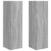 Dulap TV de perete Pe perete 2 pcs Gri Sonoma 30 x 31 x 100 cm - WALTI WALTI