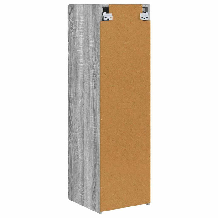 Dulap TV de perete Pe perete 2 pcs Gri Sonoma 30 x 31 x 100 cm - WALTI WALTI
