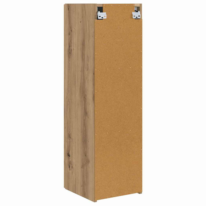 Dulap TV de perete 2 pcs Stejar artizanal 30 x 31 x 100 cm - WALTI WALTI