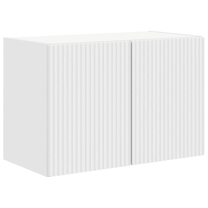 Dulap TV de perete Alb 59,5 x 31 x 40 cm Lemn compozit - WALTI WALTI