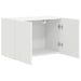 Dulap TV de perete Alb 59,5 x 31 x 40 cm Lemn compozit - WALTI WALTI