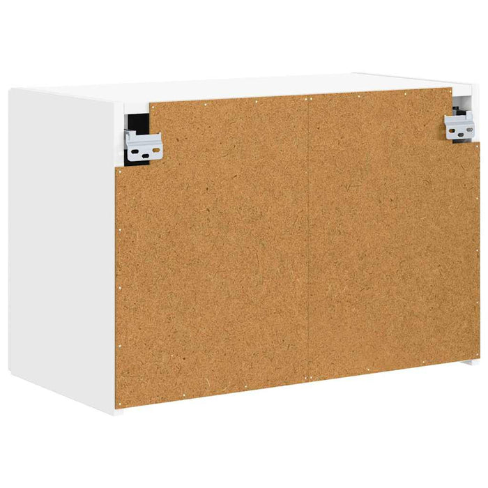 Dulap TV de perete Alb 59,5 x 31 x 40 cm Lemn compozit - WALTI WALTI