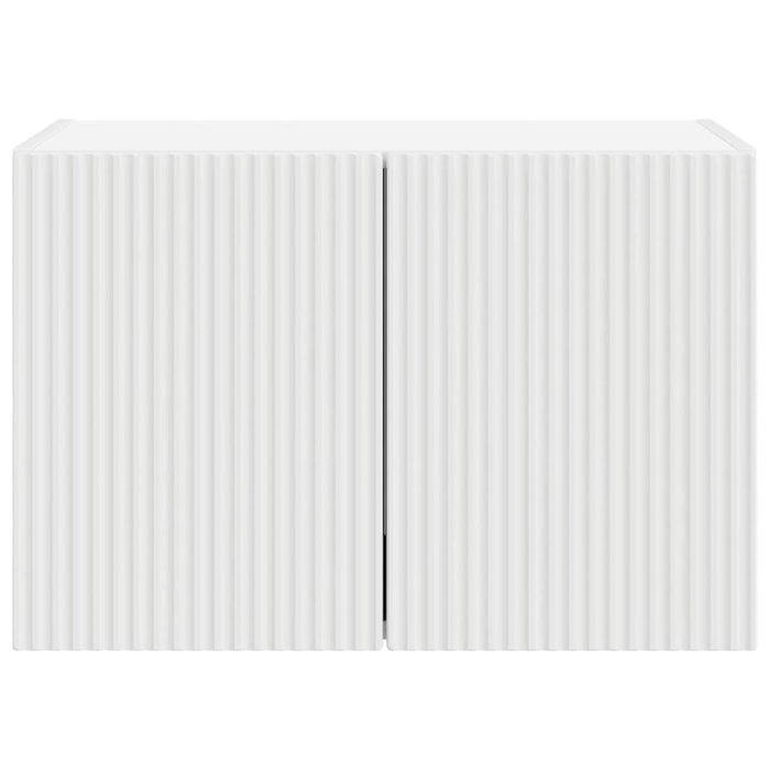 Dulap TV de perete Alb 59,5 x 31 x 40 cm Lemn compozit - WALTI WALTI