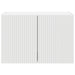 Dulap TV de perete Alb 59,5 x 31 x 40 cm Lemn compozit - WALTI WALTI