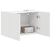 Dulap TV de perete Alb 59,5 x 31 x 40 cm Lemn compozit - WALTI WALTI