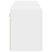 Dulap TV de perete 2 pcs Alb 59,5 x 31 x 40 cm Lemn compozit - WALTI WALTI